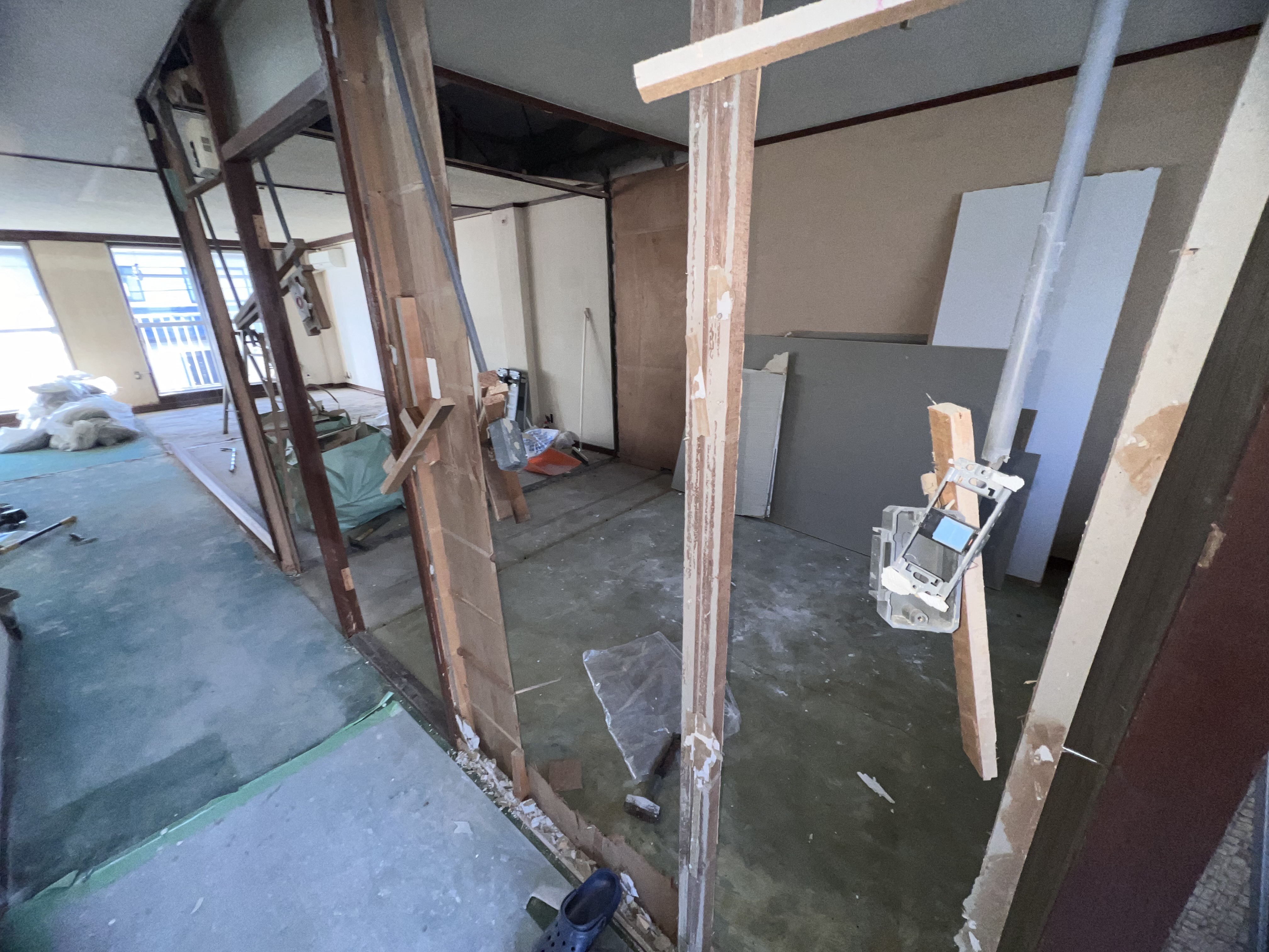 間地切り解体の技術